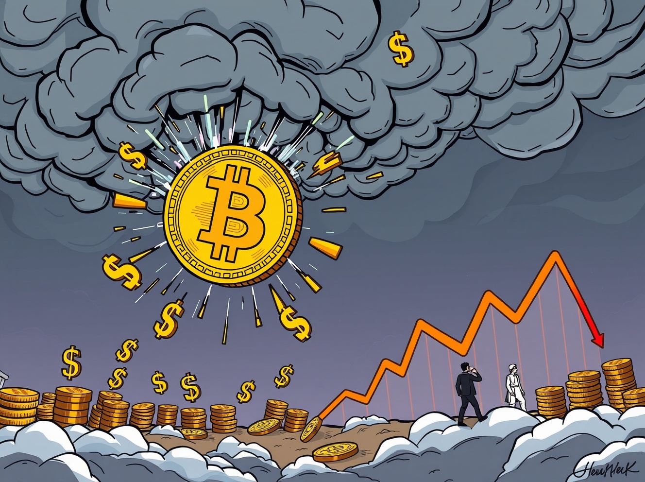 Urgent: BTC Price Fall – Bitcoin Dips Below $108,000, What’s Next?