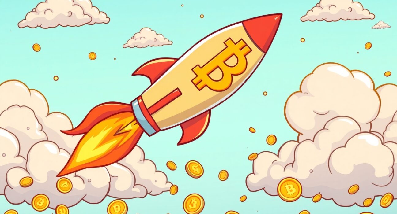 Bitcoin rocket soaring as BTC price breaks $88,000 milestone