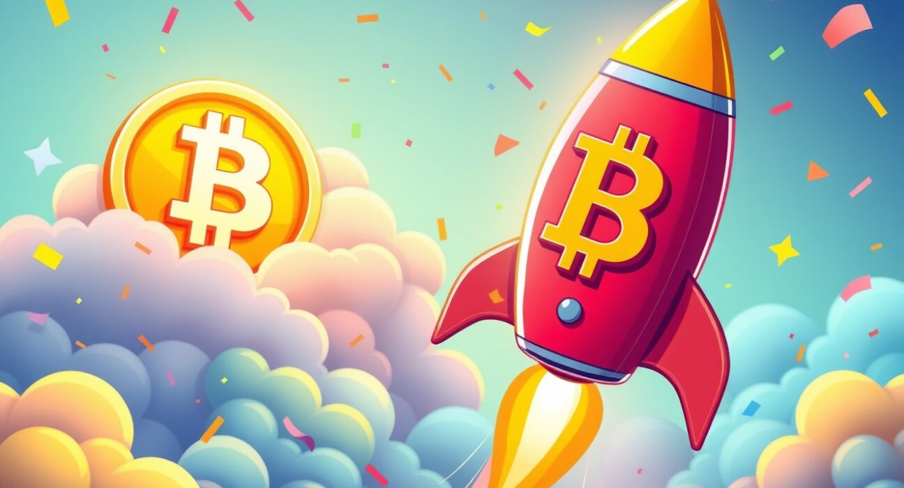 Bitcoin rocket soaring to new heights as BTC price breaks records