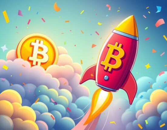 Bitcoin rocket soaring to new heights as BTC price breaks records
