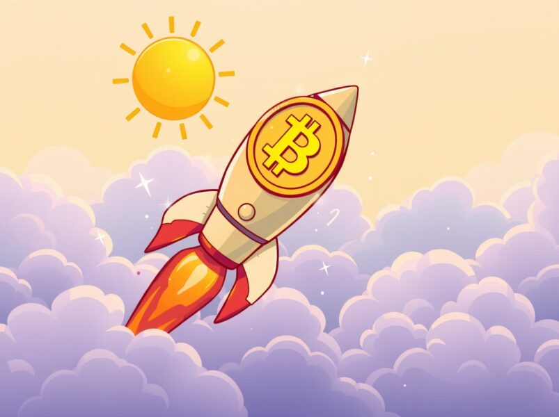 Bitcoin rocket soaring as BTC rises above $89,000 in cryptocurrency market surge