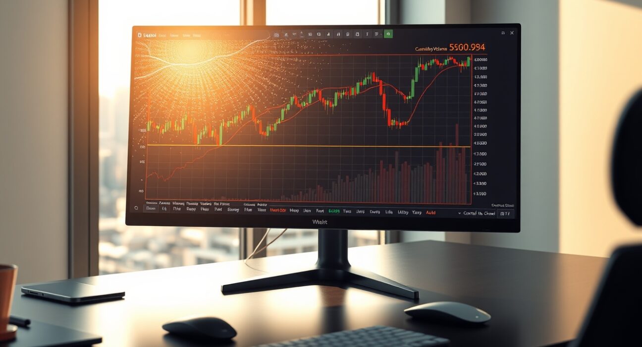Professional analysis of the BTC spot CVD chart and volume heatmap for 5:00 a.m. UTC trading data.