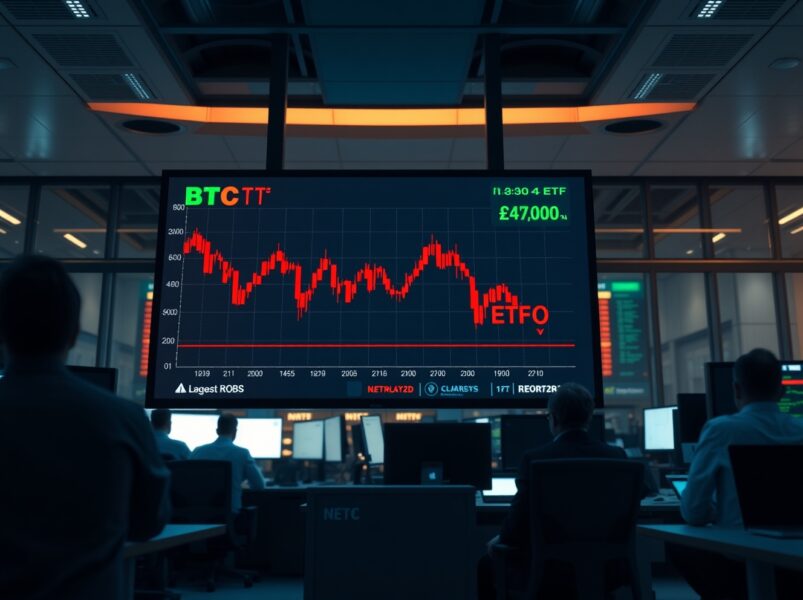BTC spot ETFs suffer alarming third consecutive day of net outflows