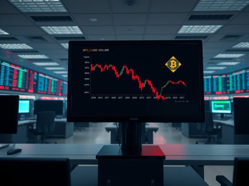BTC Spot Volume Plummets: Binance $25B Drop Signals Waning Market Interest