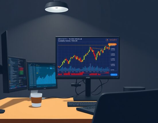 BTC/USDT spot CVD chart showing Volume Heatmap and Cumulative Volume Delta on May 1, 2025