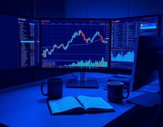 Professional analysis of BTC/USDT spot CVD chart showing volume heatmap and order flow data for April 18.
