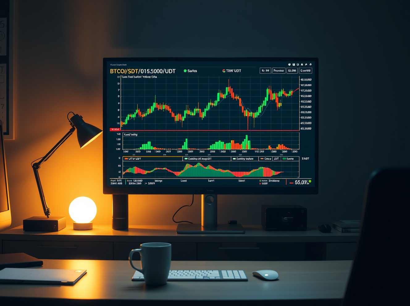 BTC/USDT Spot CVD Chart Analysis: Volume Heatmap and Order Flow Insights for July 4