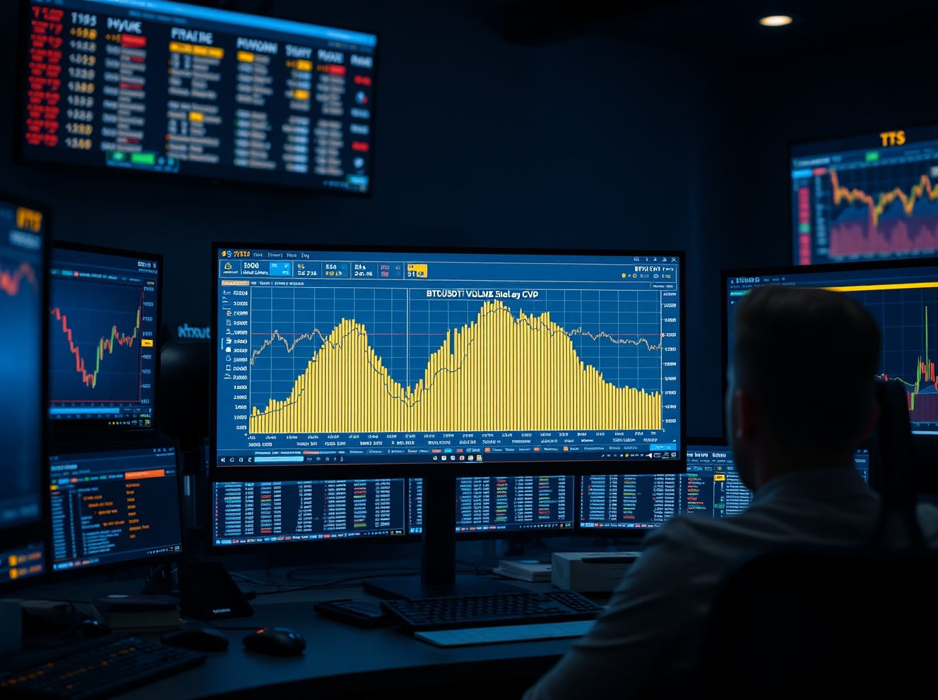 BTC/USDT Spot CVD Chart Analysis: Volume Heatmap and Trade Size Trends on May 21