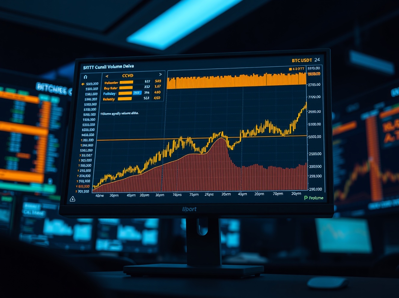 BTC/USDT Spot CVD Chart Analysis: Volume Heatmap and Order Flow at May 26 Market Open
