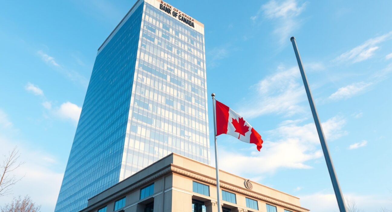Bank of Canada building in Ottawa, representing CAD growth momentum and steady BoC policy in 2025.