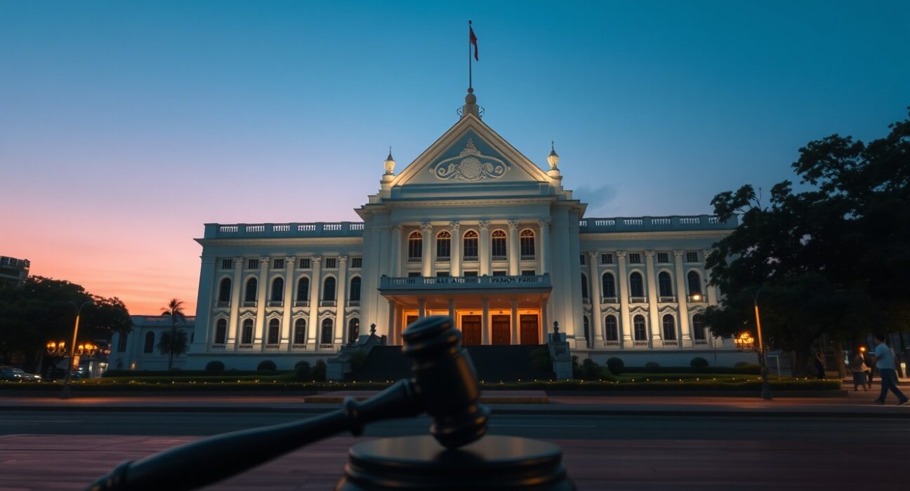 Cambodian National Assembly passes landmark legislation imposing life sentences for cryptocurrency fraud ring leaders.