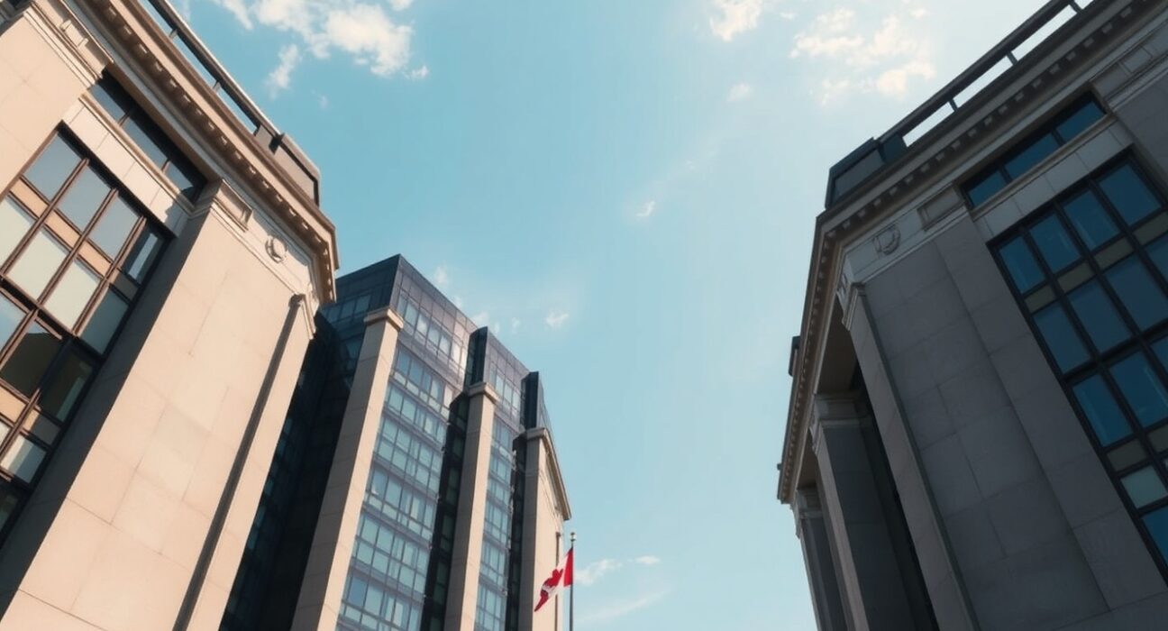 Bank of Canada headquarters in Ottawa as CPI data is released ahead of monetary policy meeting.