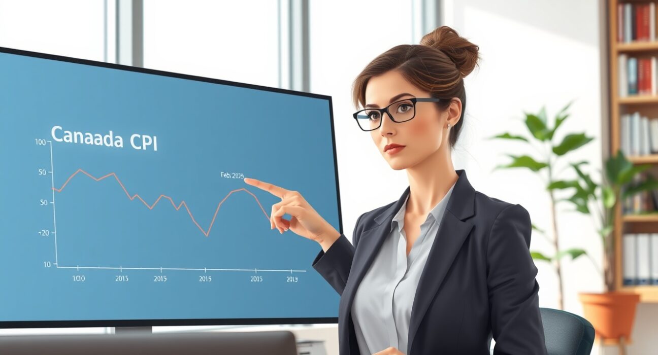 Economist analyzing Canada CPI data ahead of Bank of Canada rate meeting.