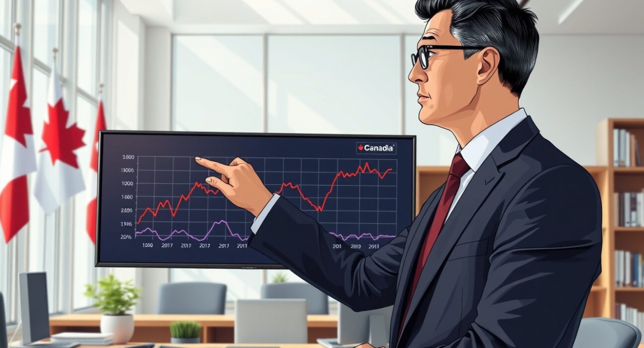 Economic analyst examines Canada CPI inflation data showing cooling trends near Bank of Canada targets