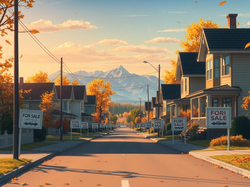 Canadian housing market decline during trade policy uncertainty affecting home sales nationwide