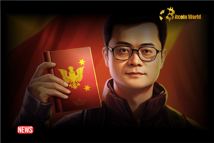 Binance Founder Changpeng Zhao Ordered To Surrender Canadian Passport