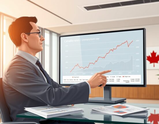 Economic analyst reviews Canada's rising unemployment rate data affecting Bank of Canada policy decisions.