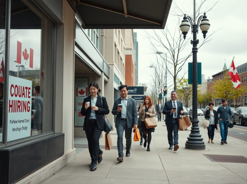 Canada Unemployment Rate Forecast to Hold Steady at 6.6% in April