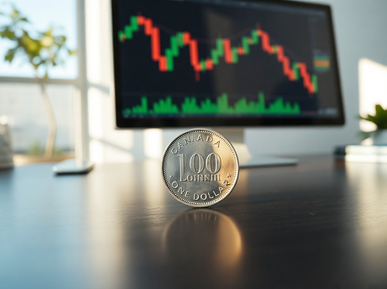 Canadian Dollar Slips to 14-Month Low as Fed Signals Slower Rate Cuts