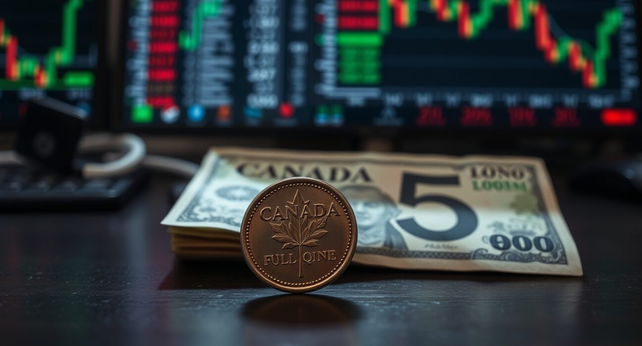 Canadian Dollar currency impacted by Trump Iran deadline and geopolitical tensions affecting forex markets.