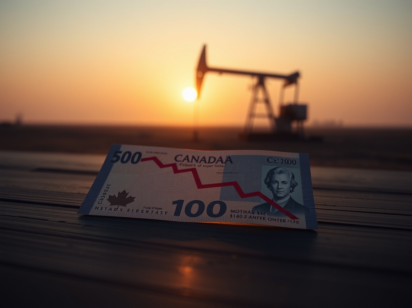 Canadian Dollar Slides as Oil Prices Retreat on Renewed US-Iran Peace Hopes