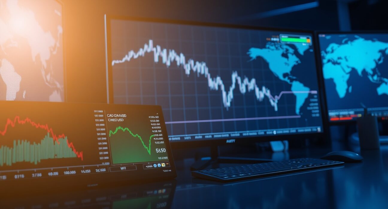 Analysis of the Canadian Dollar's decline against the US Dollar as oil prices fall.