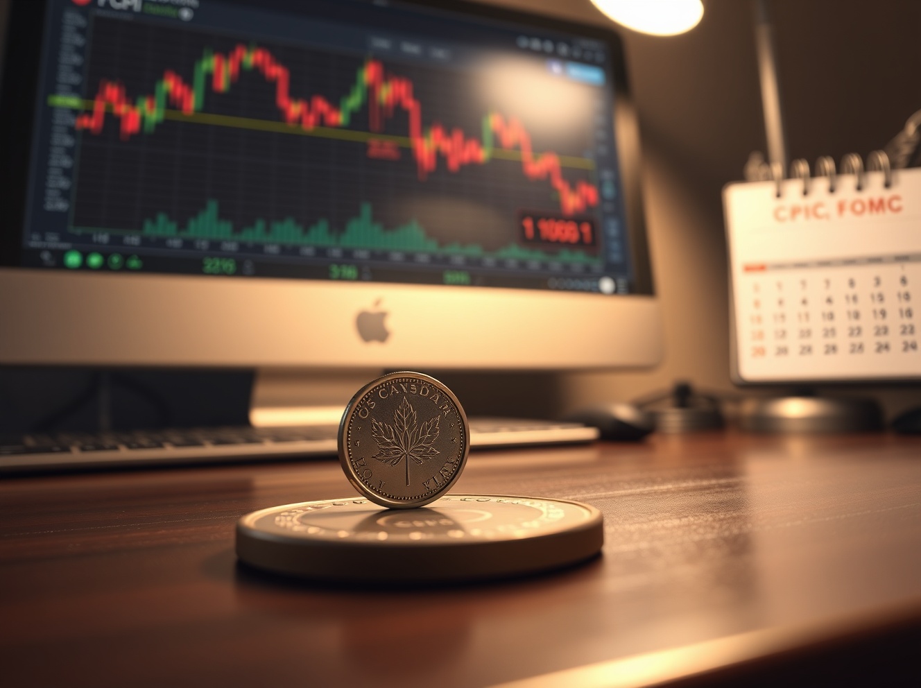 Canadian Dollar Edges Higher as Markets Eye CPI Data and FOMC Minutes