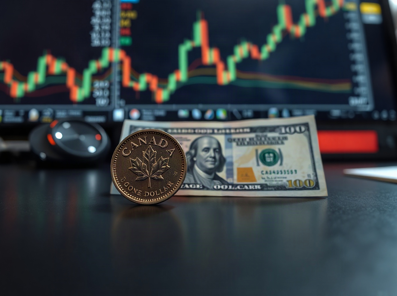 Canadian Dollar Slips as Fed Rate Outlook and U.S. Dollar Strength Weigh