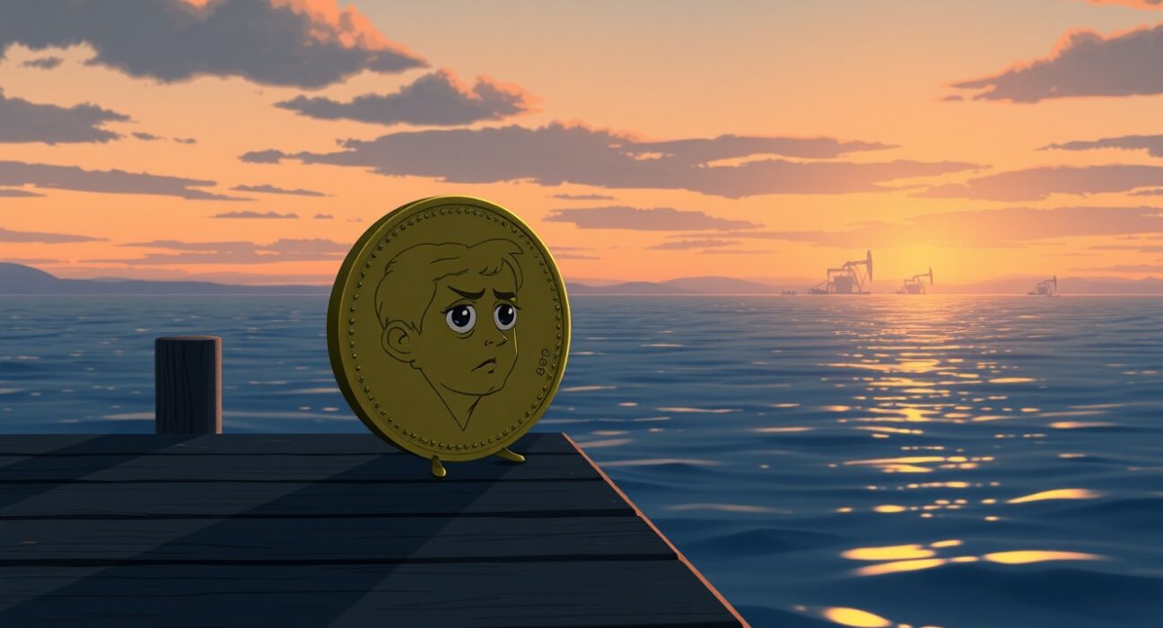 Canadian Dollar value drops due to weakening oil prices and market oversupply concerns in 2025.