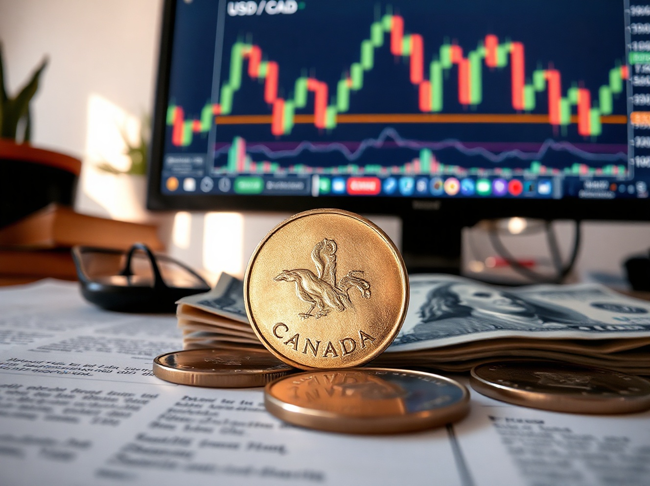 Canadian Dollar Firms as US Dollar Softens and Oil Prices Rise