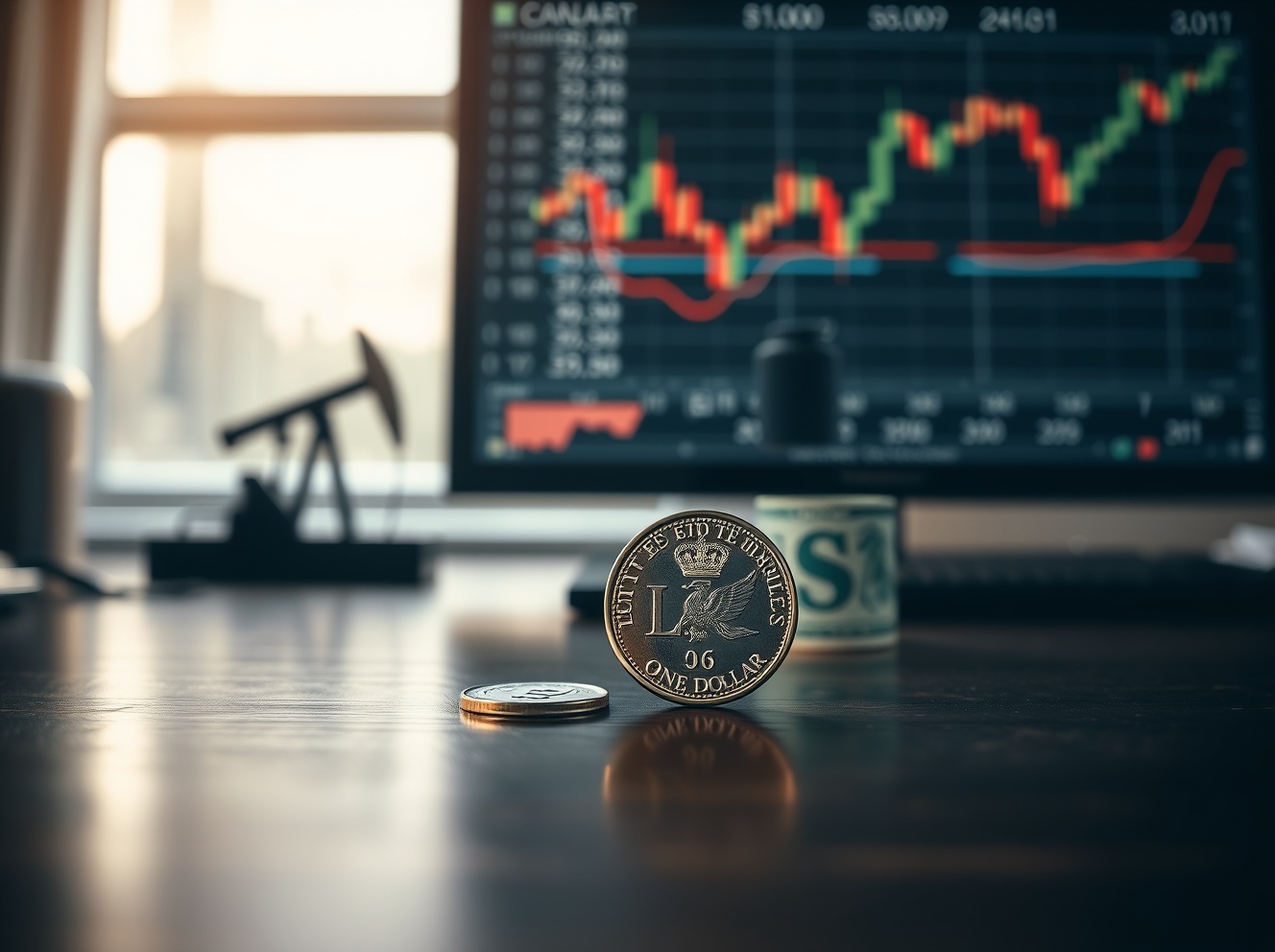 Canadian Dollar Holds Ground Against Weaker USD Despite Falling Oil Prices