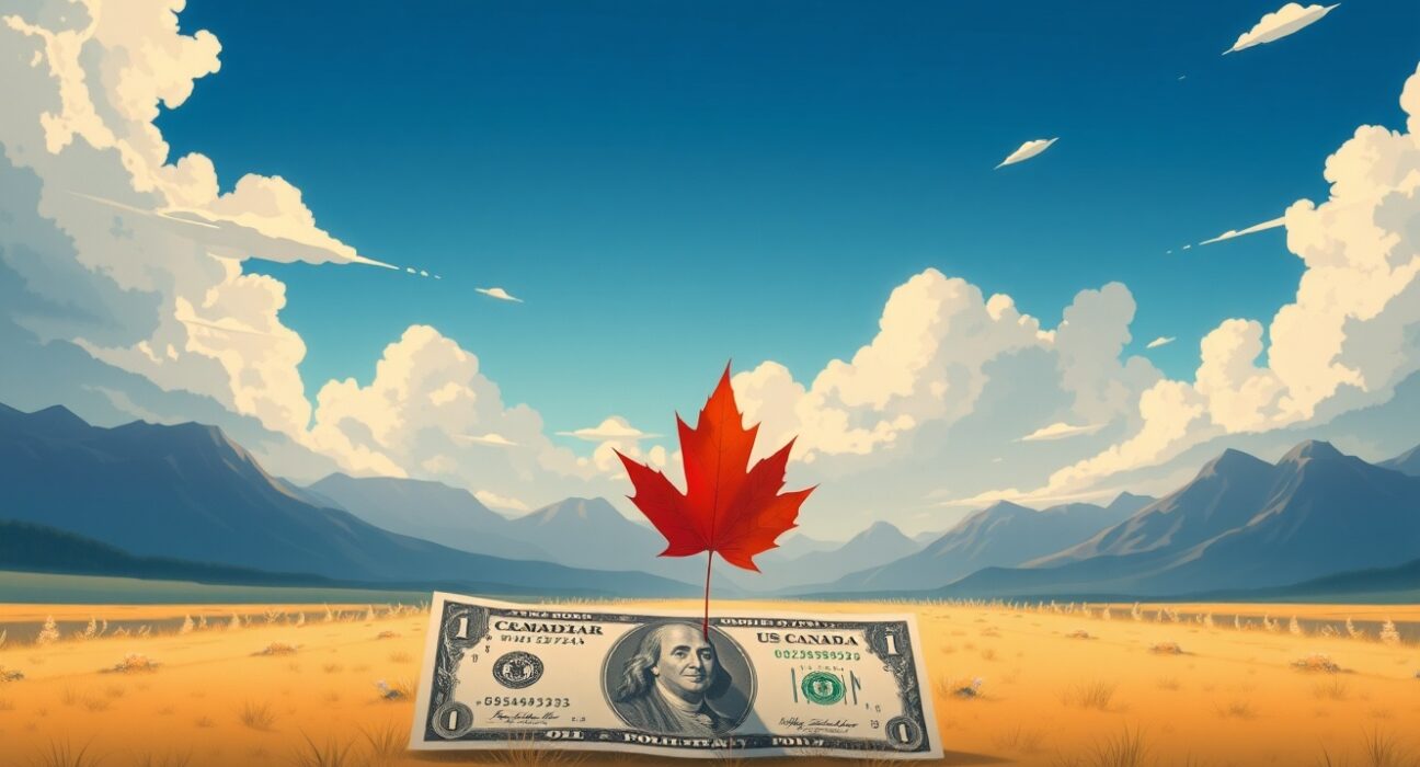 Canadian Dollar exchange rate analysis showing impact of US jobs data on Federal Reserve policy expectations