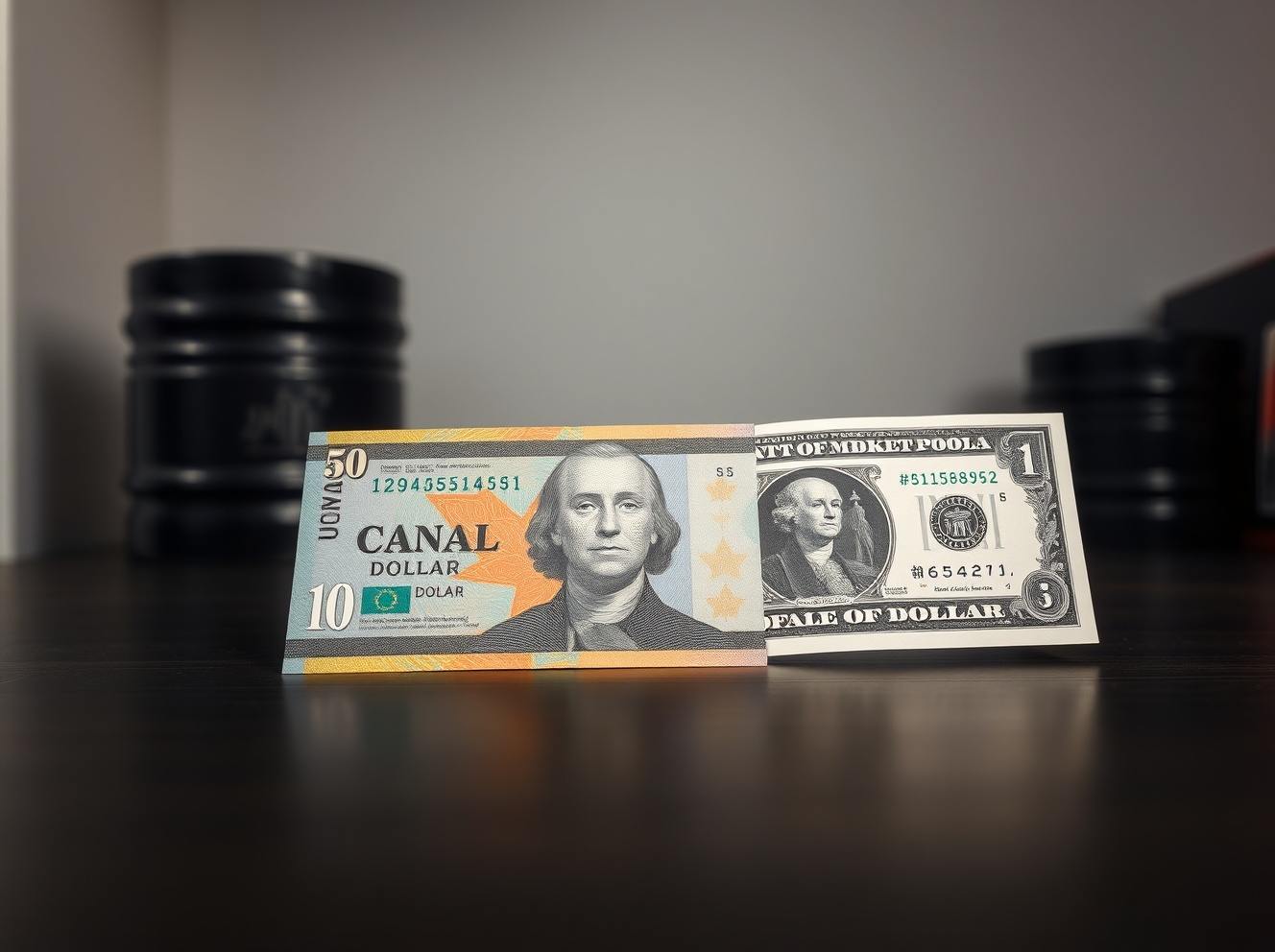 Canadian Dollar Hovers Near One-Month Low as Bullish USD Persists; Rising Oil Prices Cushion Decline