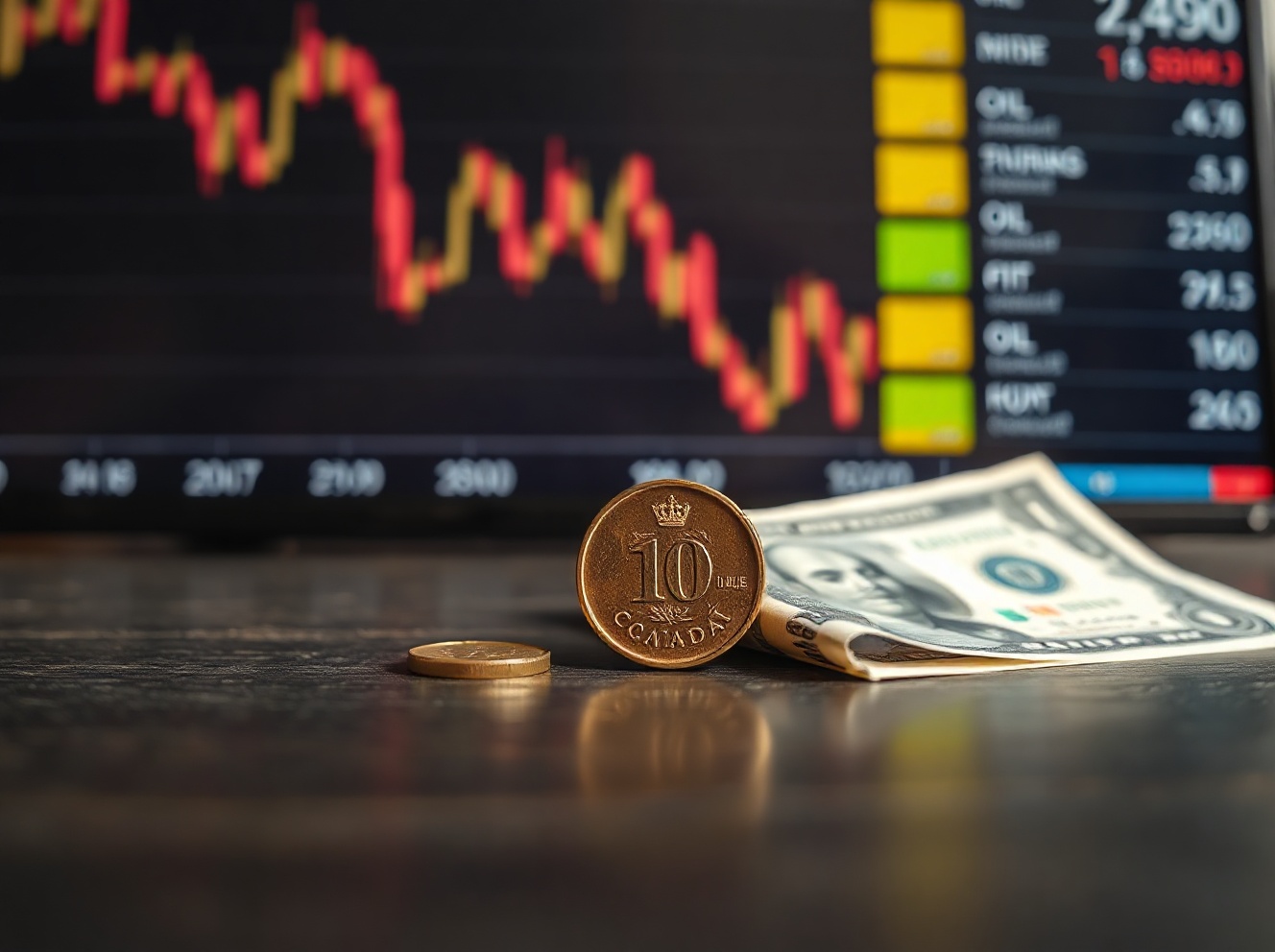 ดอลลาร์แคนาดาร่วงลงแม้น้ำมันพุ่งสูง: อะไรคือแรงกดดันที่แท้จริงต่อ Loonie?