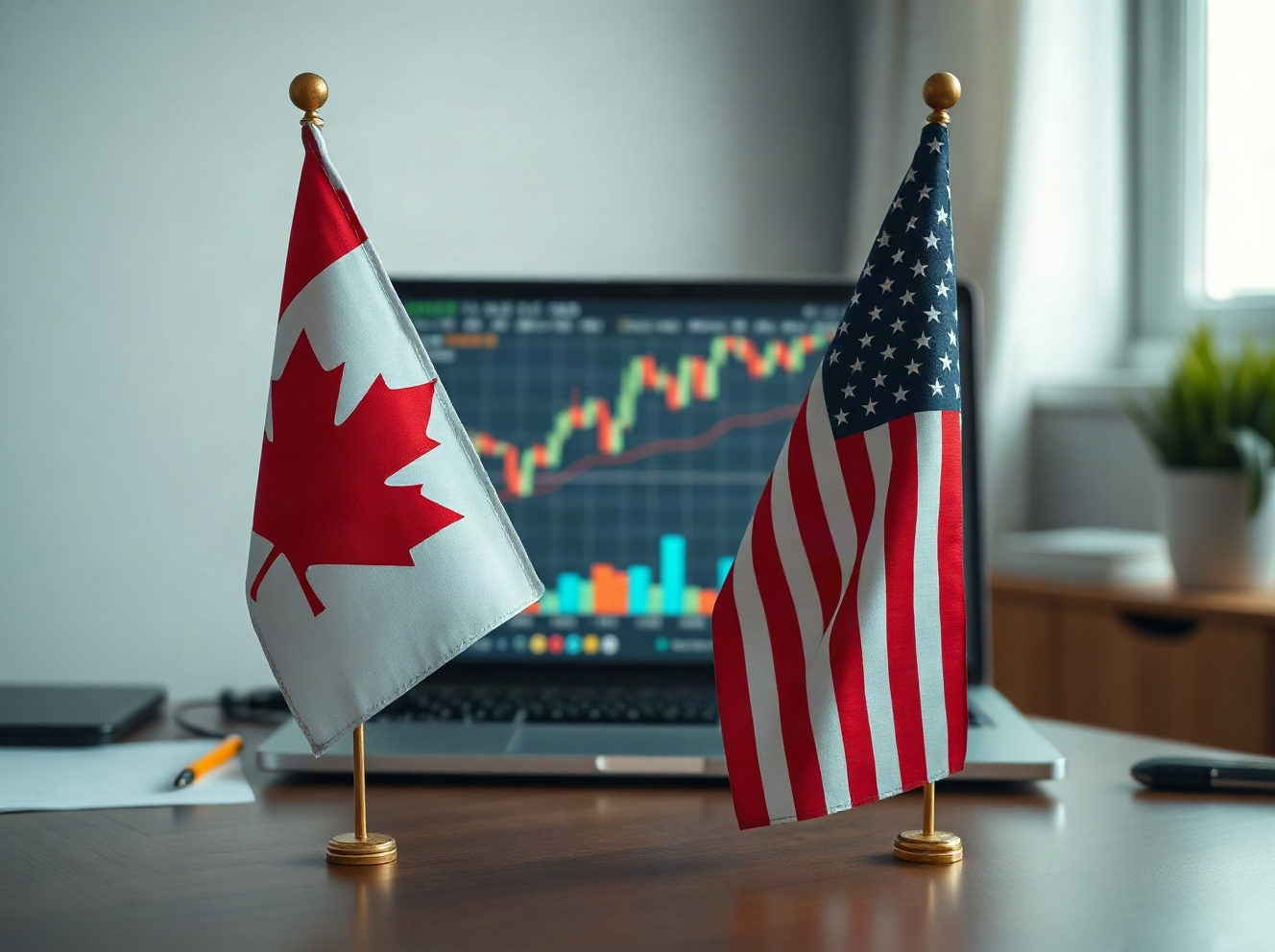 Canadian Dollar Slides as Trump Escalates Trade War with Canada