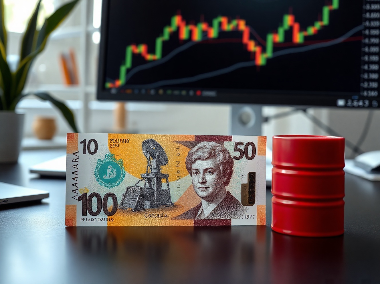Canadian Dollar Steadies Below 1.4050 vs USD as Rebounding Oil Prices Cap Upside