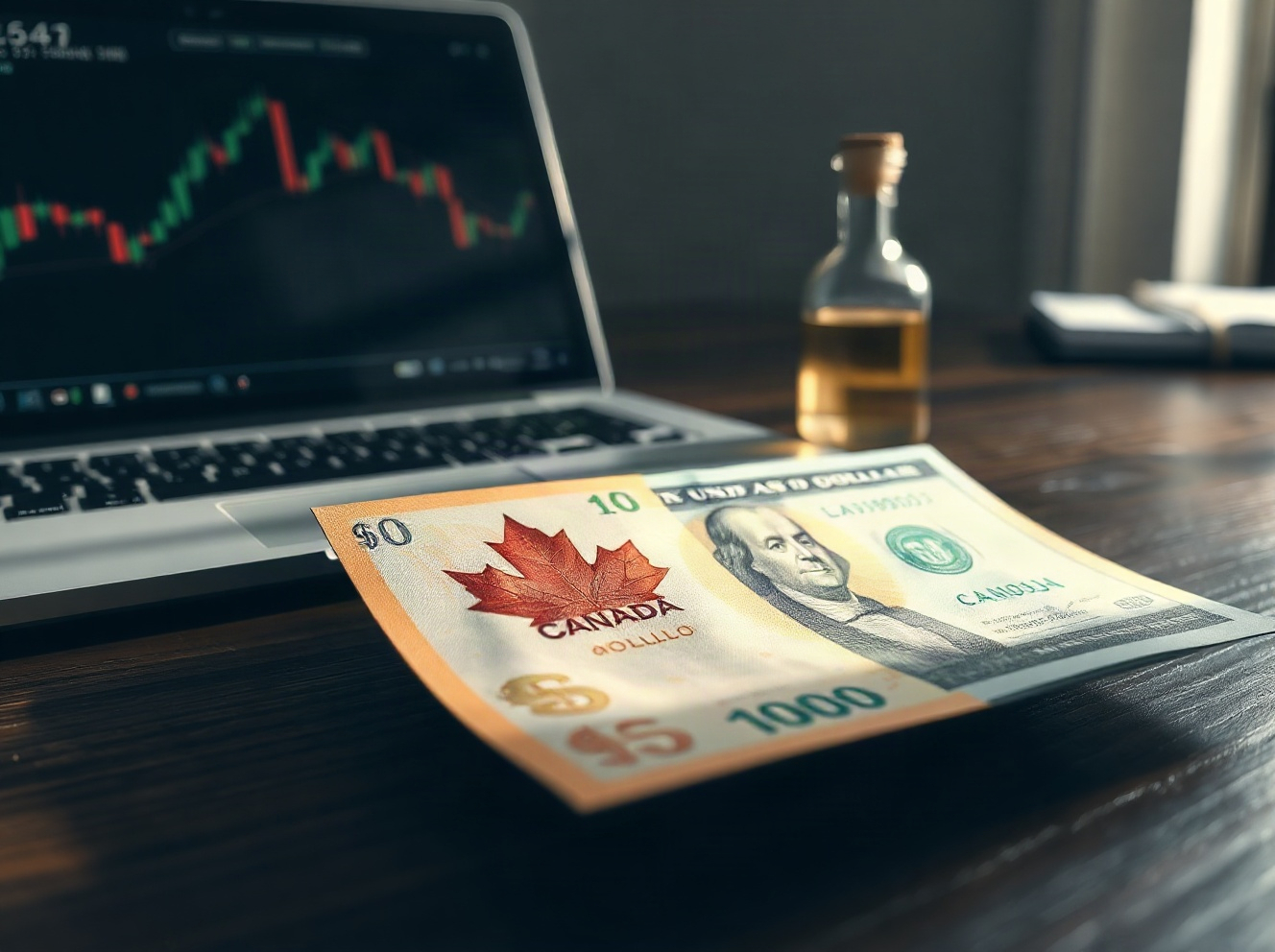 Canadian Dollar Steadies as Oil Rally Offsets Fed Rate Hike Expectations