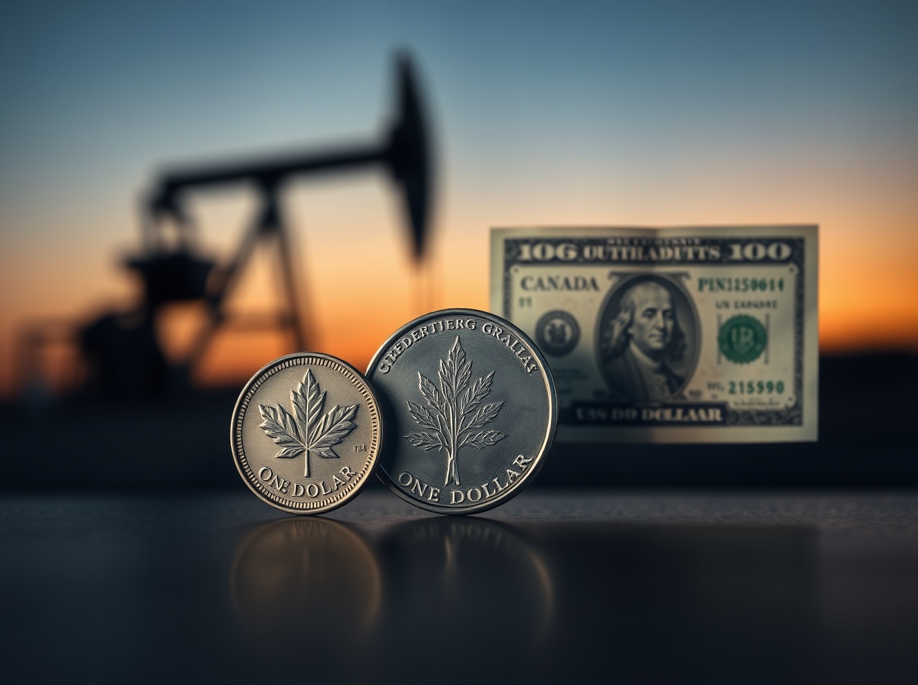 Canadian Dollar Holds Steady as US Inflation Matches Forecasts, Oil Caps Losses