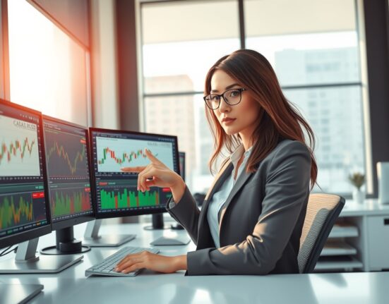 Financial analyst in Toronto reviews HSBC Canadian dollar forecast and exchange rate charts.