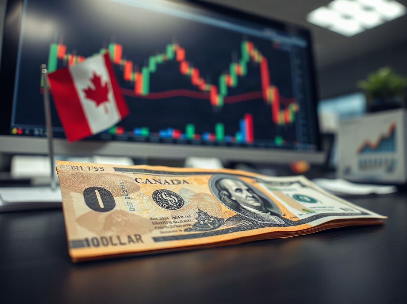 Canadian Dollar Pressured by Trade Dispute Risks, Says BNY