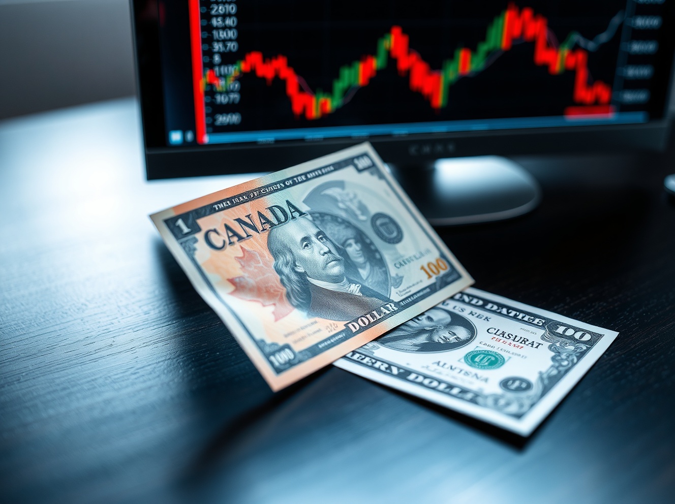 Canadian Dollar Slides as Risk Aversion and Dovish BoC Tone Weigh on Sentiment