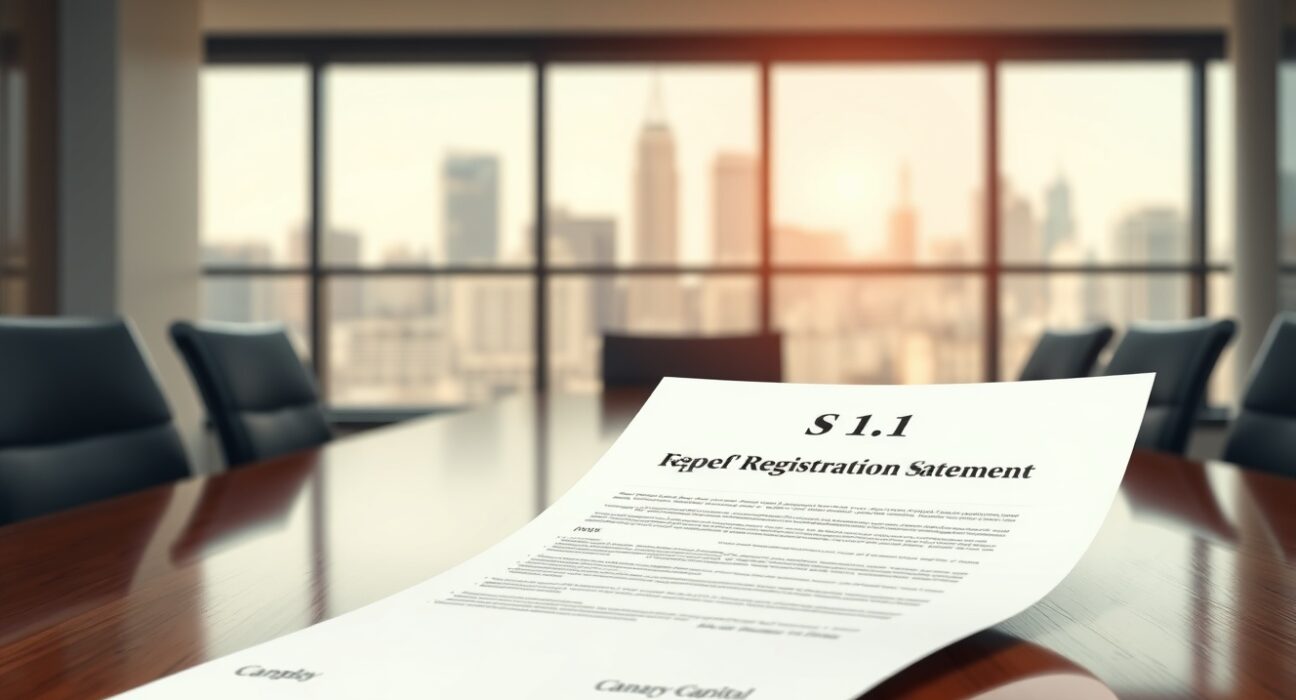 Canary Capital's formal S-1 application document for a spot PEPE ETF filed with the SEC.