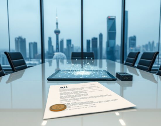 Strategic business decision for Cango investment in AI and blockchain infrastructure in a corporate setting.