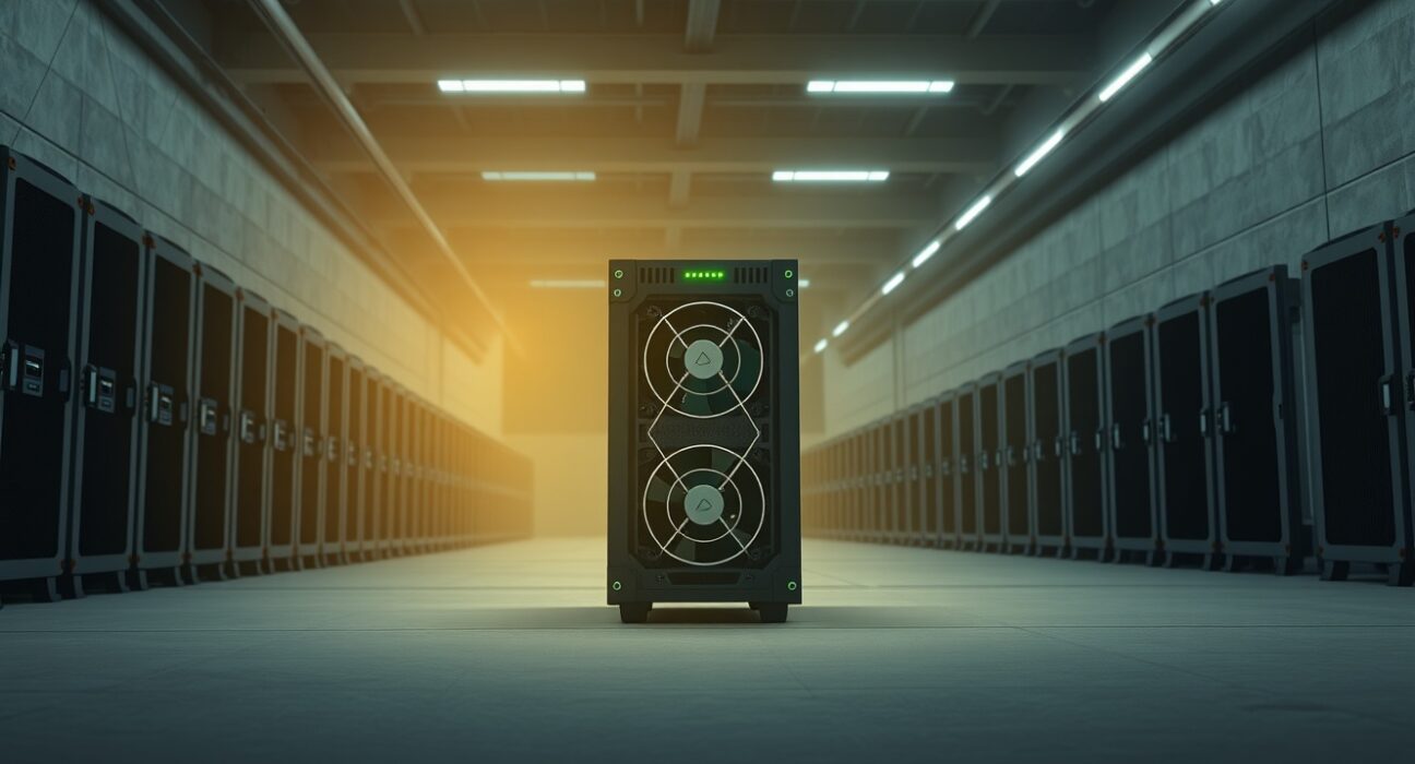 Cango's Bitcoin mining operation with Antminer hardware for corporate treasury management.