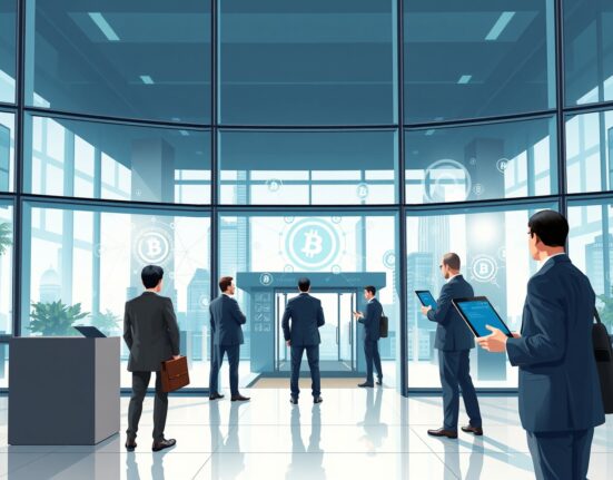 Blockchain integration in traditional finance showing Canton Network's approach to institutional adoption