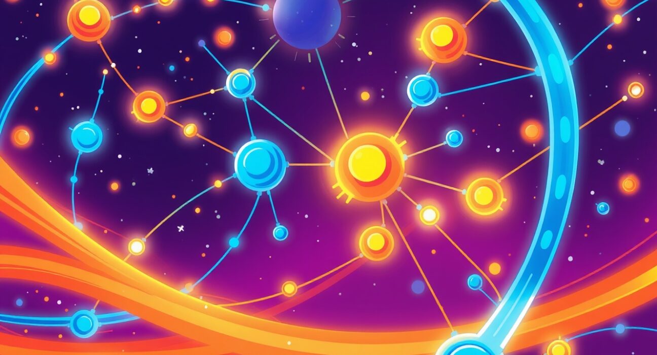 Canton Network listing celebration showing digital assets flowing through blockchain network