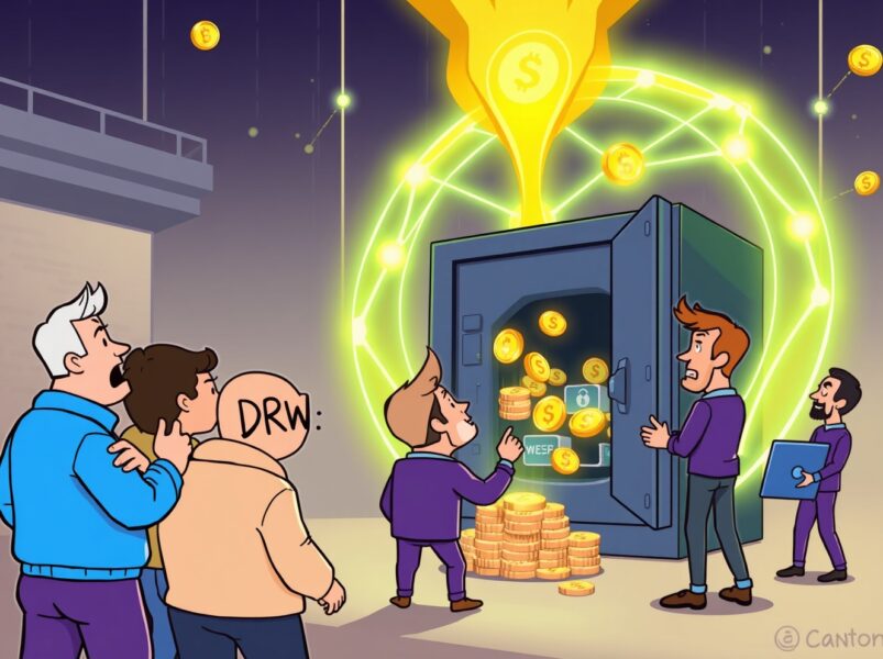 Canton Network Secures Massive $500M Treasury Boost Led by DRW