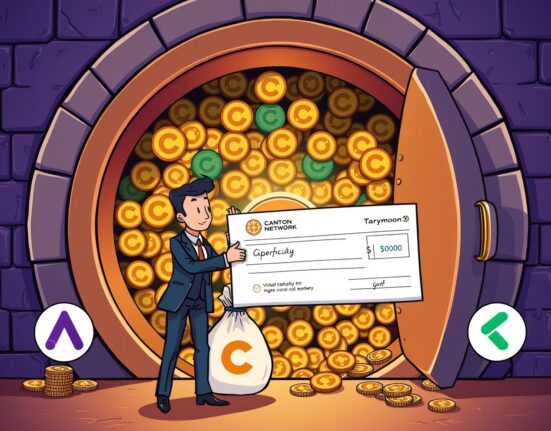 Tarymoon's successful $540M fundraising to build the robust Canton Network treasury, ensuring stability for its native CC token.