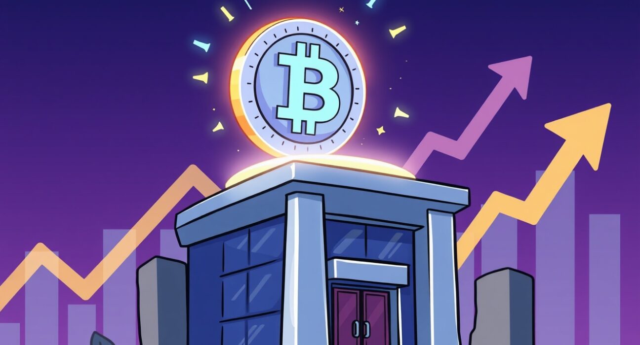 Strategic investment in the SOLZ ETF by a major financial institution, symbolizing crypto adoption.