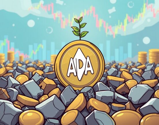 Cardano ADA coin standing strong among failed altcoins, symbolizing proven value and resilience in cryptocurrency